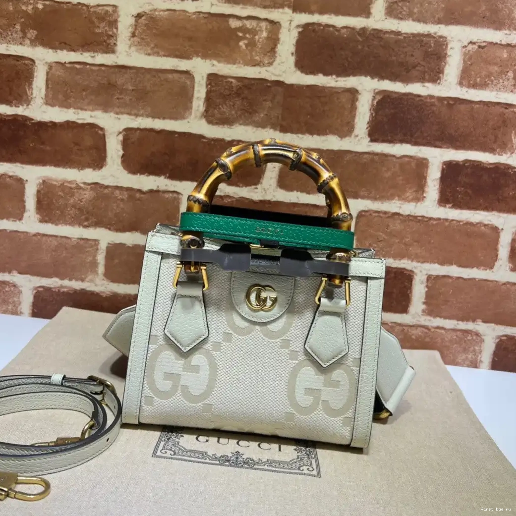 First bag ru bag Diana Gucci mini tote 0528